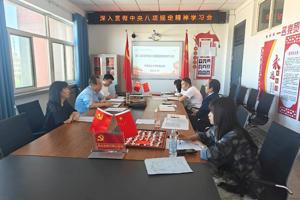 马克思主义学院党支部开展中央八项规定精神专题学习会