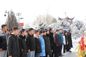 传承红色基因 弘扬爱国精神——学院马克思主义学院赴古浪战役纪念馆开展社会实践教学活动